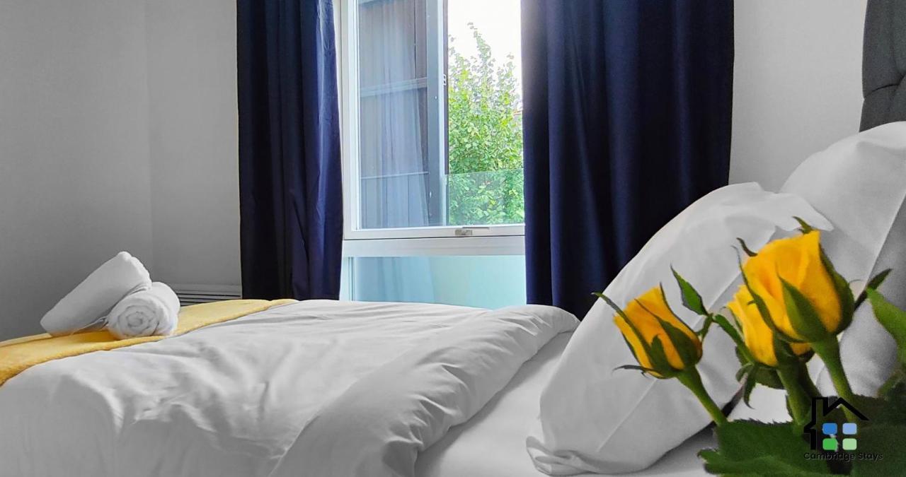 Cambridge Stays Riverside 2Br Flat-Walk To Centre-Parking-Balcony Eksteriør billede