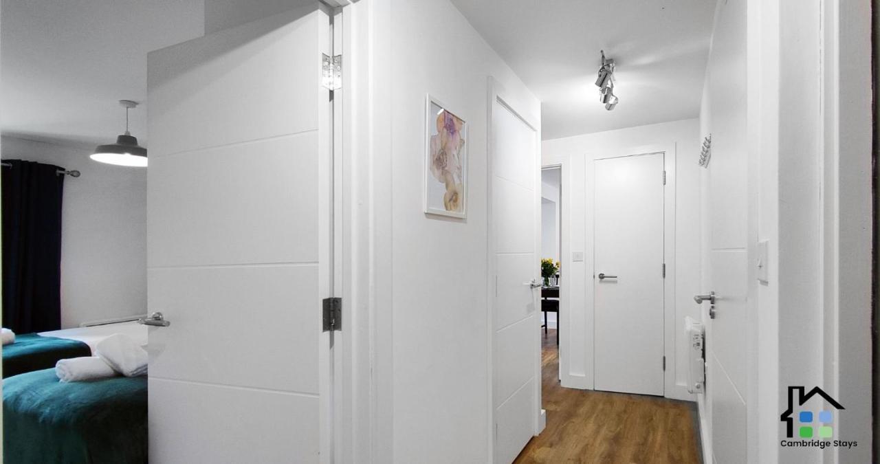 Cambridge Stays Riverside 2Br Flat-Walk To Centre-Parking-Balcony Eksteriør billede